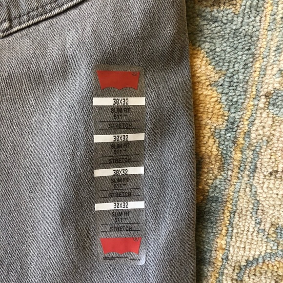 NWT Men’s Levi 511 Slim Fit Jeans W 30 - Picture 4 of 5